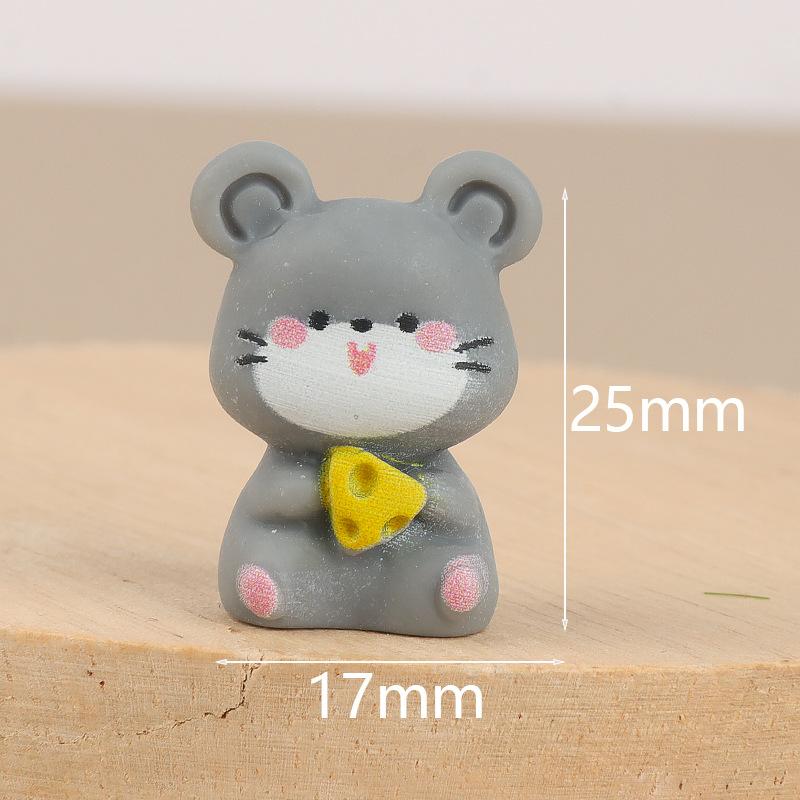 12/60PCS 3D Chinese zodiac DIY resin accessories, micro landscape simulation, drip glue scene decoration, handmade materials