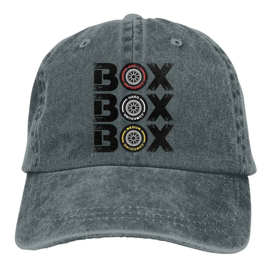 Box Box Box F1 Tyre Compound V2 Baseball Cap Men Formula 1 F1 Caps colors Women Summer Snapback Caps