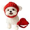Knitted Dog Hat & Scarf for French Bulldog, Pug, Shiba Inu, Corgi – Winter Ear Cover