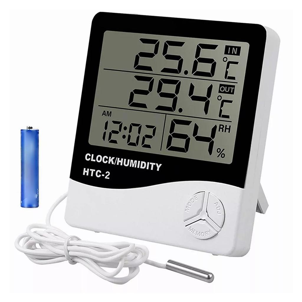 Temperature Humidity Monitor 4 Window Display High Definition Sensitive Digital Thermometer Hygrometer