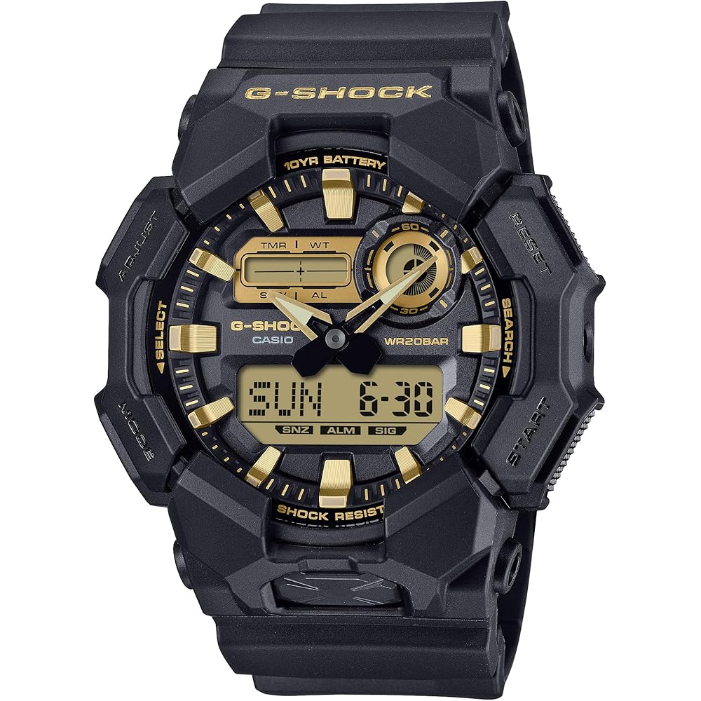 

Casio G-Shock GA-010GB-1A9JF Men s Black Watch Long Life Battery Eco-Friendly Materials