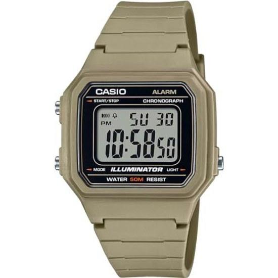 CASIO Standard Digital Mens Watch W-217H-5AV Khaki Overseas Model