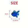 Colorful Simulation Goldfish Model Soft Rubber Gold Fish Small Goldfish Kids Toy Plastic Goldfish Gift Toys For Kids