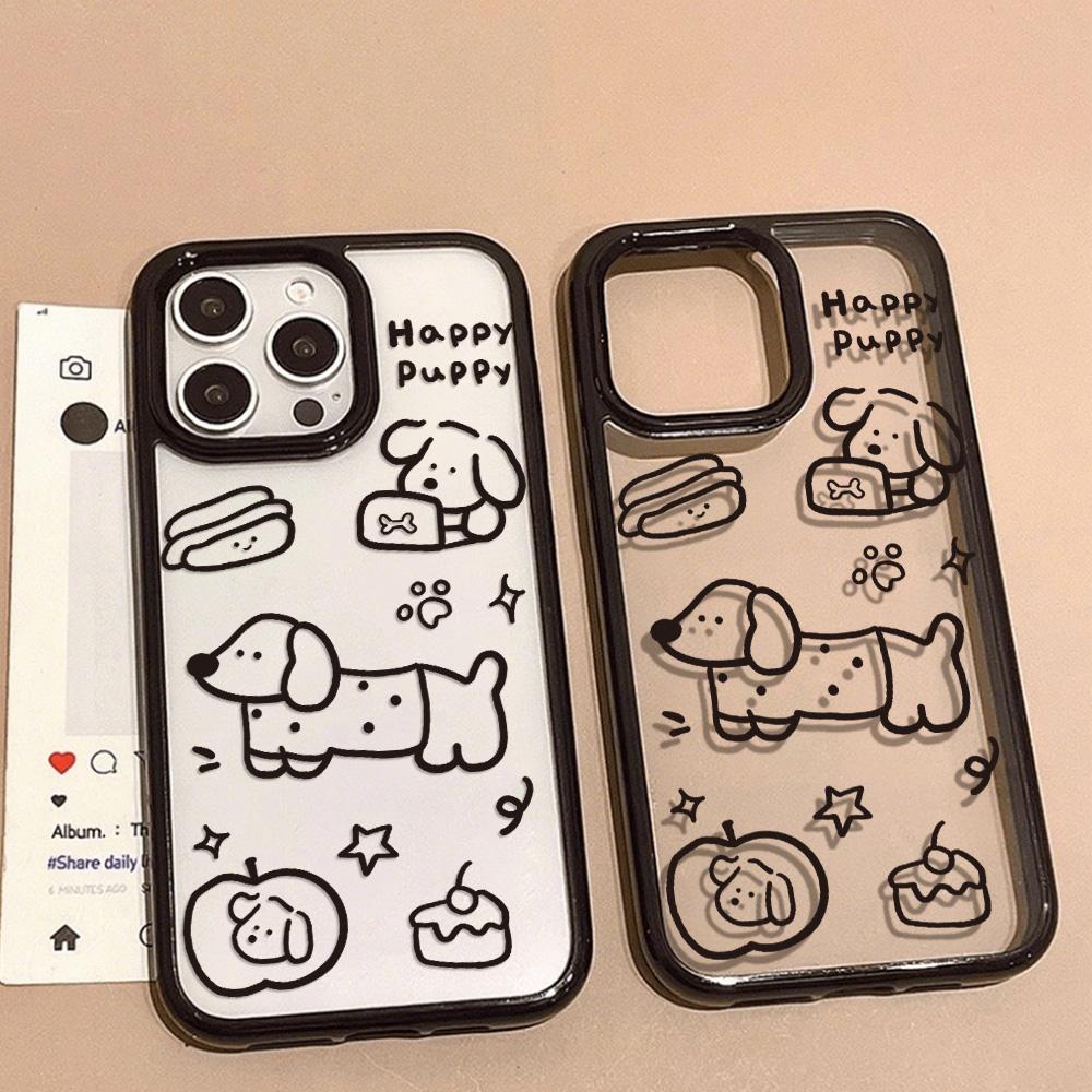 Acrylic Phone Case for iPhone 11 12 13 14 Pro 12 14 16 Pro Max for Samsung A16 A36 A56 S24 FE High-quality Painted Anti-fall Mobile Phone Case