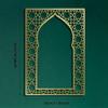 Islamic Gold Wall Art Metal Calligraphy Muslim Home Decor Mosque Ramadan Gift
