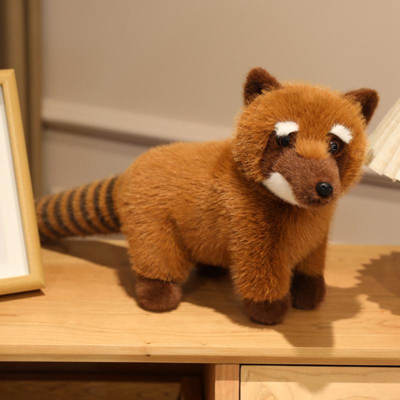53cm South American Raccoon Doll Simulated Long Tailed Raccoon Plush Toy Birthday and Christmas Gifts ideal for Children