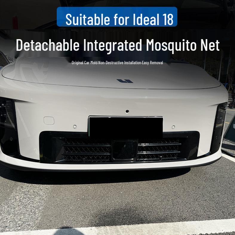

Ideal i8 Insect Net Front Dust Cover: Snap-on, Removable, Fits 26 Models Matte Black