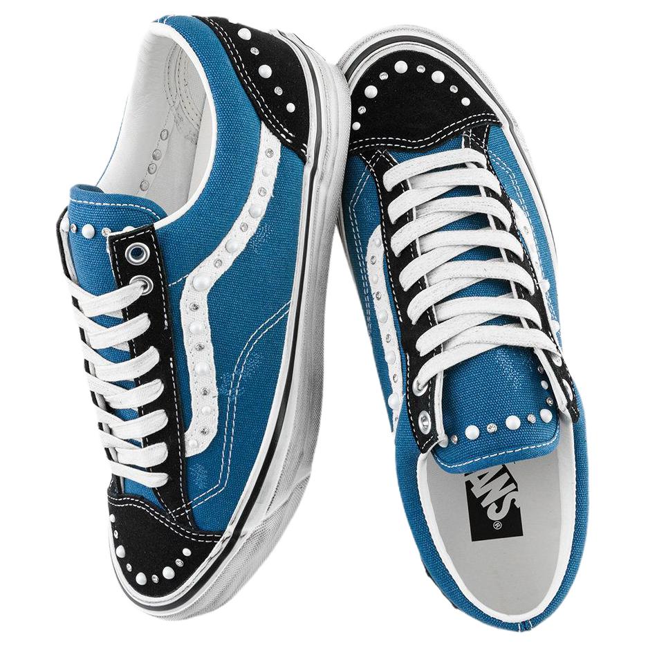 Vans Old Skool 36 LX Perlmutt-Pack - Schwarz Marine Unisex Sneaker Blau VN000E8VYA6