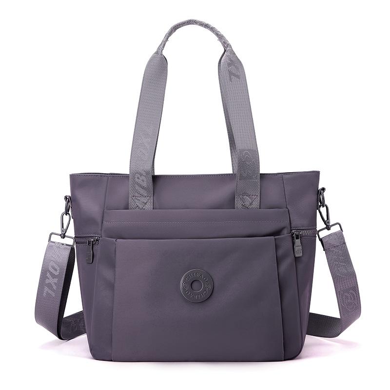 2026 New Large Capacity Lightweight Nylon Women's Crossbody Handbag: Simple, Versatile, and Casual