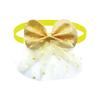 50/100PCS Dog Hair Bowties 2026 NEW Flash Skirt Trim Dog Bow Ties Grooming Pet Accessories Dog Neckties For Dogs Pets Grooming