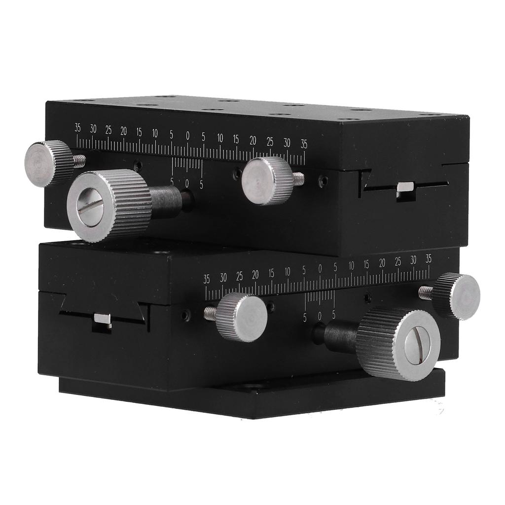 Sliding Stage Manual FineTuning Dovetail Guide Gear Rotating Translation Table XYDTS90 90x40mm
