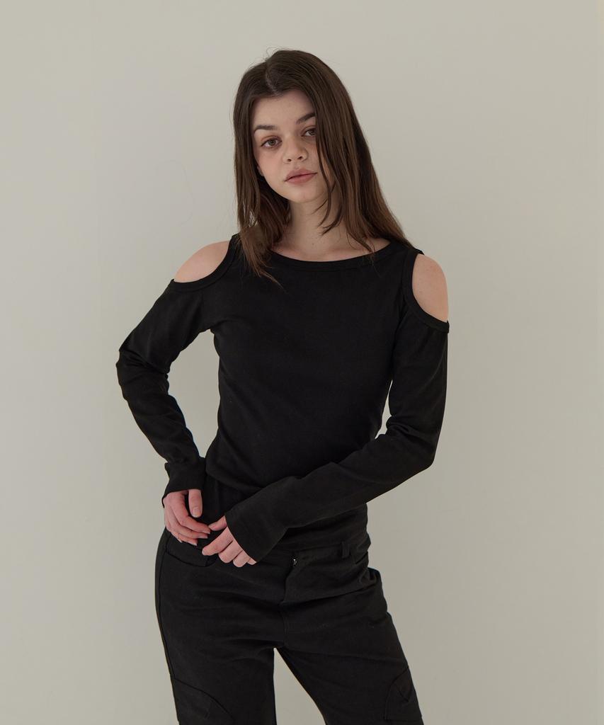 5OML Hole Long Sleeve (Black)