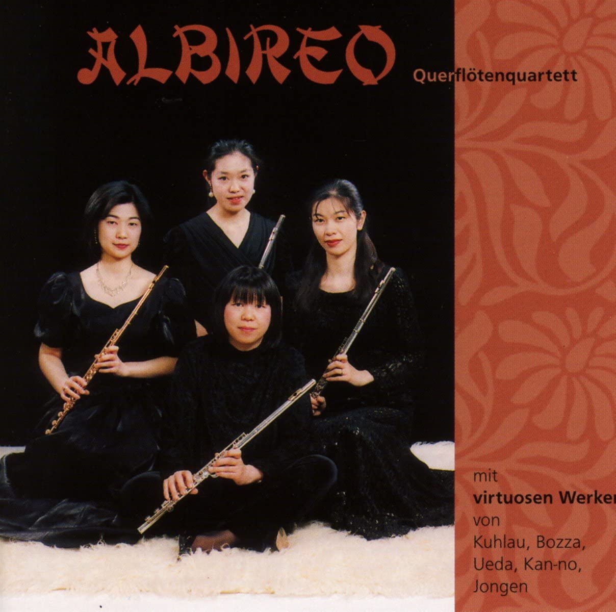 

CD КВАРТЕТ ФЛЕЙТ АЛЬБИРЕО - Кюлау/Боцца/Уэда: Флейта Qts ACD6044 Германия Классическая Б/У