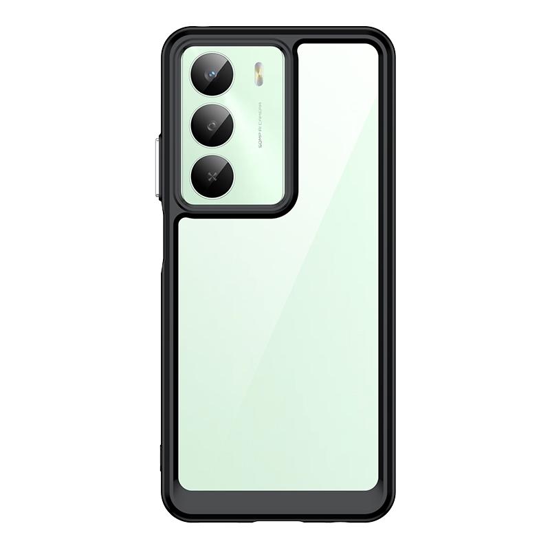 For Realme 14X Global Case Realme 14X Global Cover Bumper Shockproof Clear PC + Silicon Protective Phone Cover Realme 14X Global