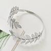 2PCS/1PC Leaf Shaped Metal Curtain Rings With Open Mouth,Simple Fashion Curtain Buckle,Curtain Accessories