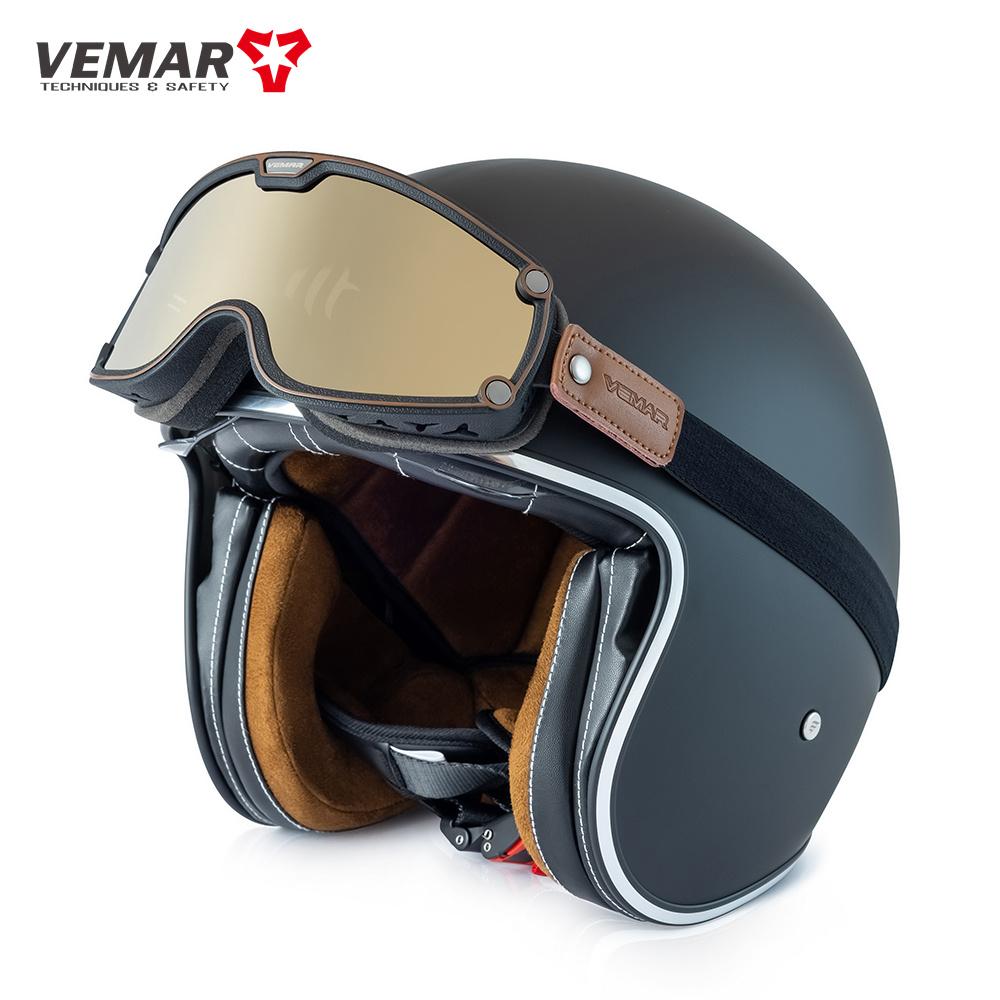 Motorcycle Helmet Goggles Retro Locomotive Motorbike Riding Cycling Sunglasses Windproof Anti Sand Off-road Universal Glasses