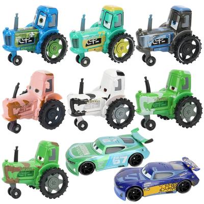 Original Disney Pixar Biler Ko Traktor Mini Metal Trykstøbt 1:55 Bil Legetøj til Drenge Julegave