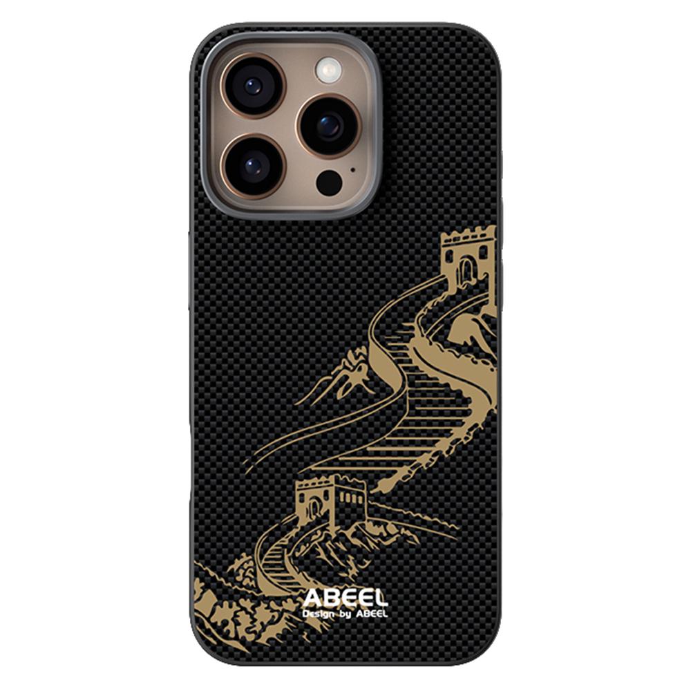 

ABEEL For iPhone 16 Pro Max Case Compatible with MagSafe Ultra Slim PC TPU Phone Back Cover Warrior