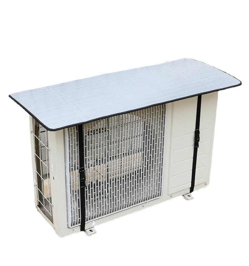Air Conditioner Outdoor Unit Top Cover Dust Prevention Rainproof Windproof Outdoor AC Cover for