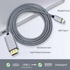 1.8M USB C To DisplayPort  1.4 Cable 32.4Gbps 8K@60Hz 4K@144Hz Type C To DP1.4 Adapter Thunderbolt 4/3 Compatible for MacBook
