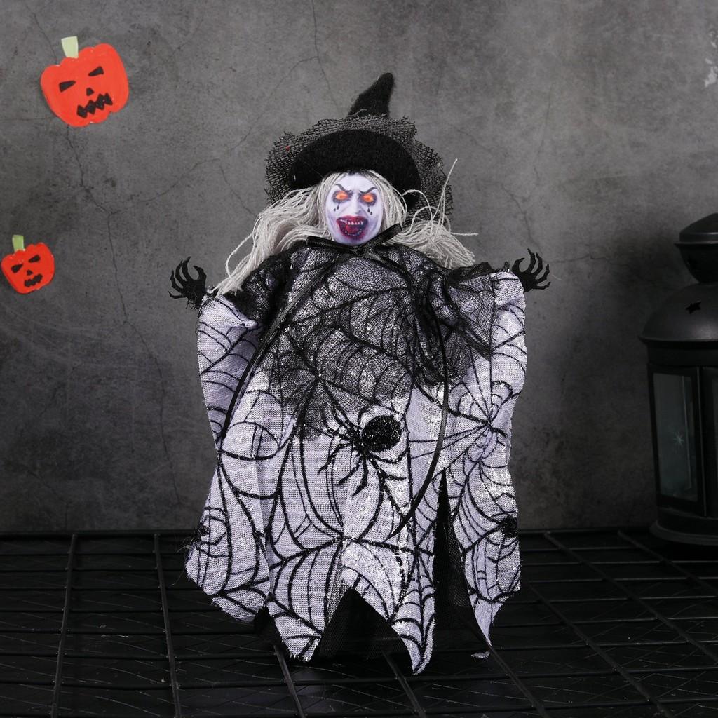Halloween Ghost And Pumpkin Decor Figurine With Soft Material For Holiday Party Table Centerpiece
