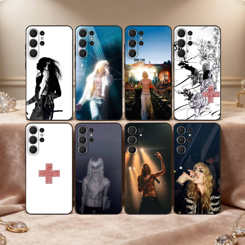 2hollis-S-Star-Albums Singer Phone Case For Samsung S26,S25,24,23,22,30,21,10,9,Ultra,Plus,Lite,Black Soft Case