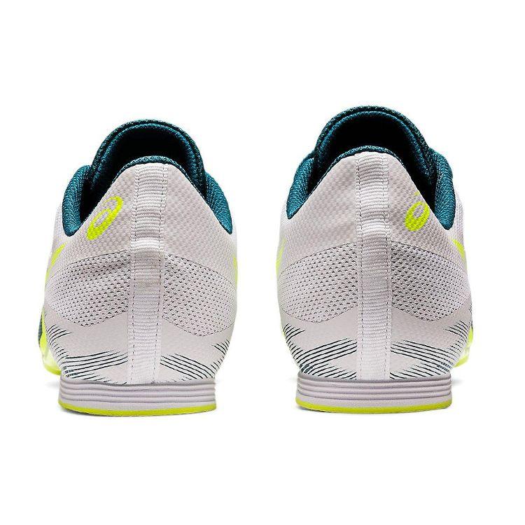 Asics Hyper Md 7 Elite Low Top Sprinting Shoes Men Sneakers White Yellow 1091A018-100