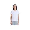 Adidas Logo Pullover Round Neck Short Sleeve T-Shirt Women T-Shirts White JC9532