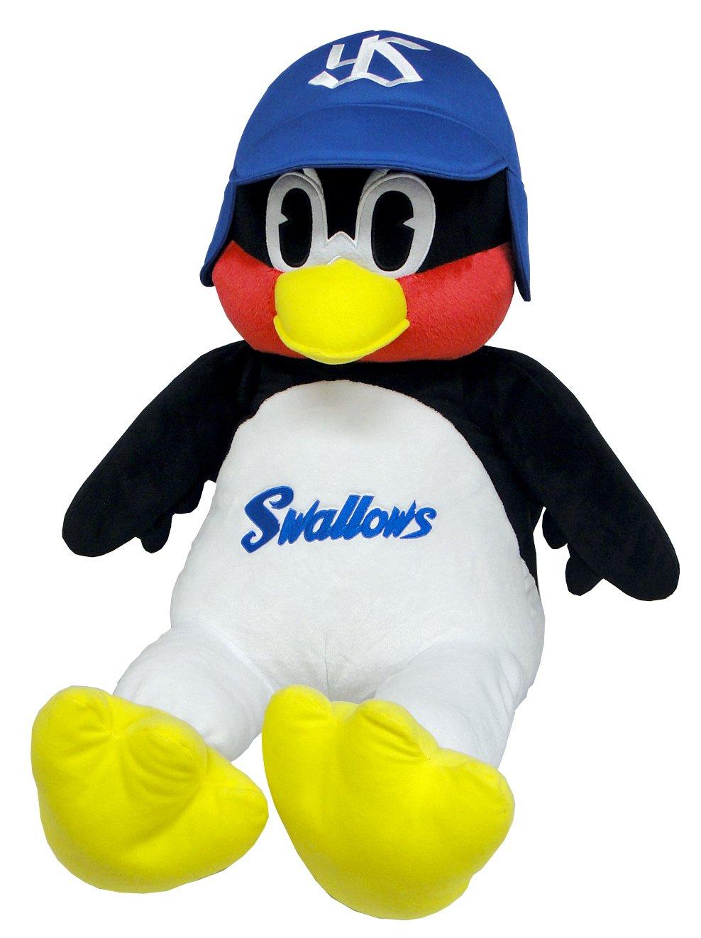 

San-Ei Boeki Tokyo Yakult Swallows Официальные товары Плюшевая игрушка Цубакуро для обнимания (Очень большой) Высота 50см