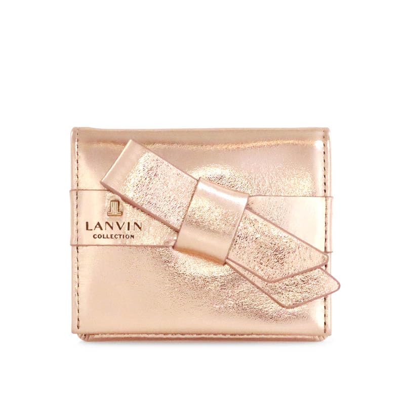Lanvin Collection La Péri Luxe Purse Coin Case 65-6630 Women's Champagne