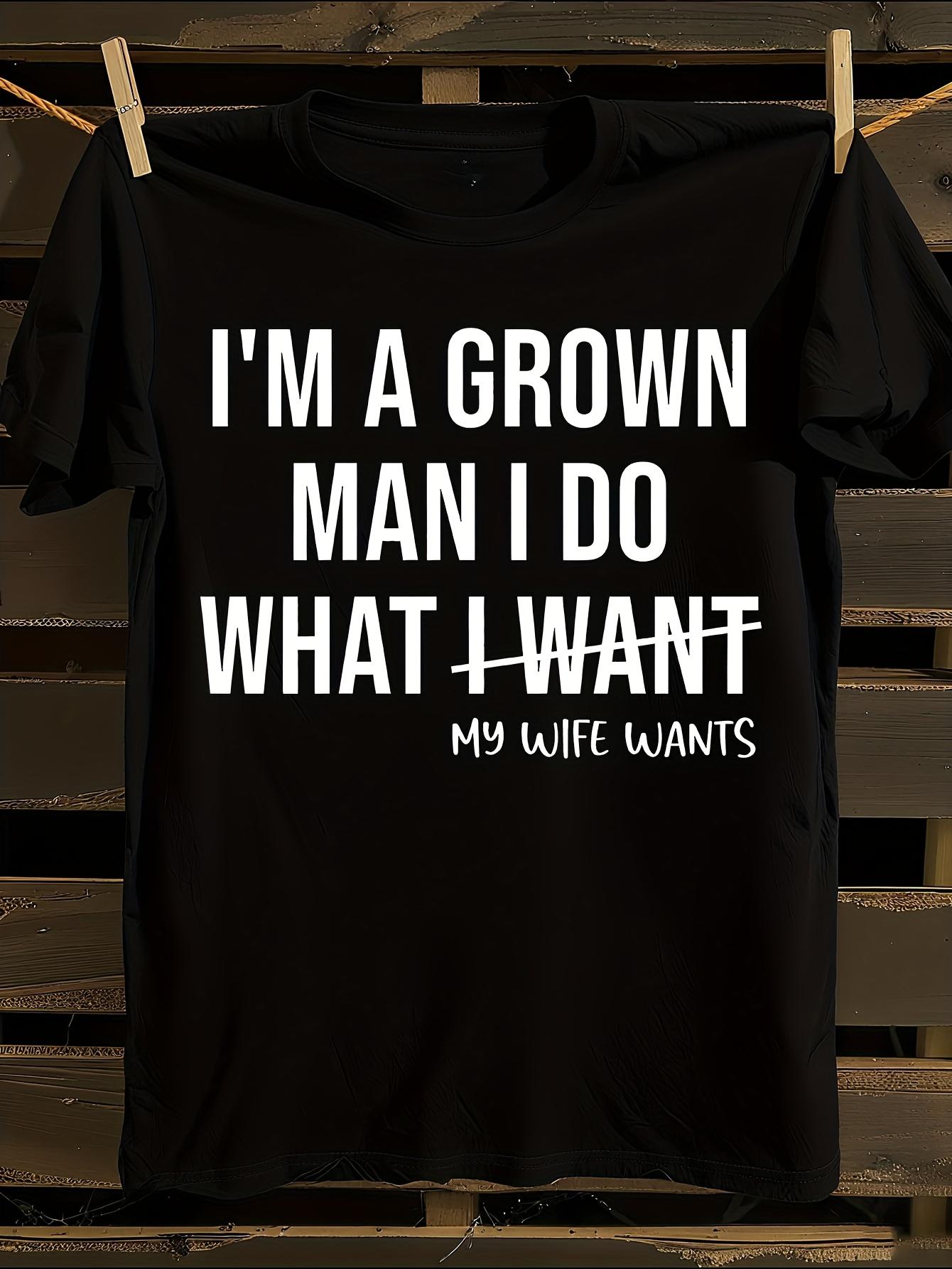 Funny Marriage Humor T-shirt XXXL
