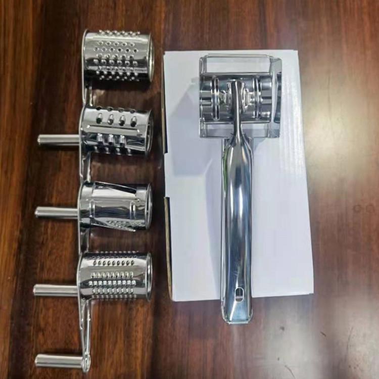 Stainless Steel Hand-Crank Rotary Cheese Grater