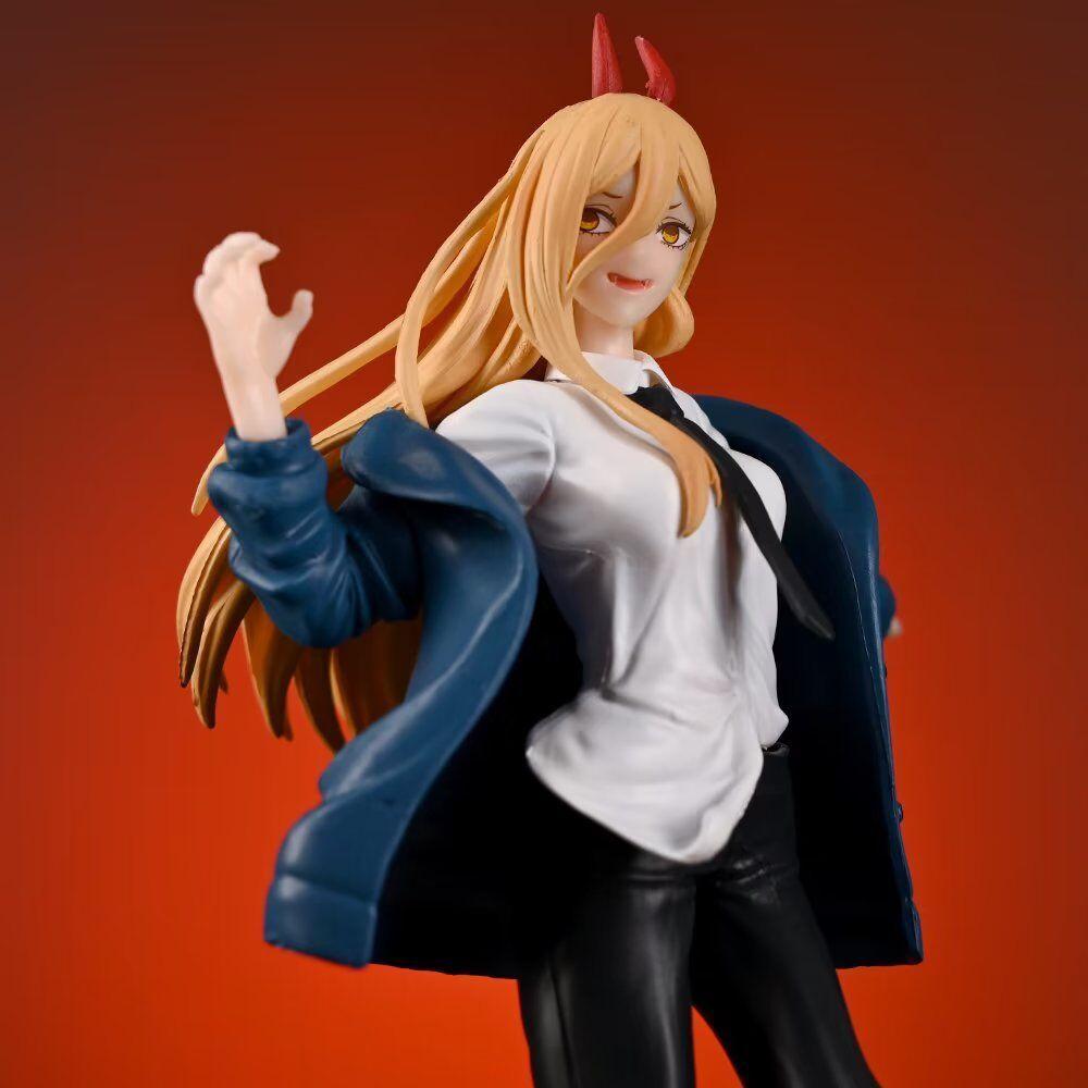 21cm Chainsaw Man Anime Denji Figur Power Action Figur Pochita Figur Szene Ornament Makima Modell Puppe Makima Boxed Spielzeug PVC