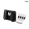 Front Bicycle Carrier Mount Adapter Bag Block Bracket Kit with Screws Firm Fixation Easy Installation for Bikers