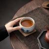 Su-Style Hand-Painted Lotus Mountain Kung Fu Tea Cup Set