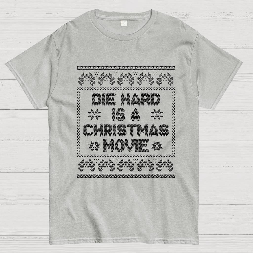 Die Hard Is A Christmas Movie Cotton Summer Casual Cool Loose T-Shirt