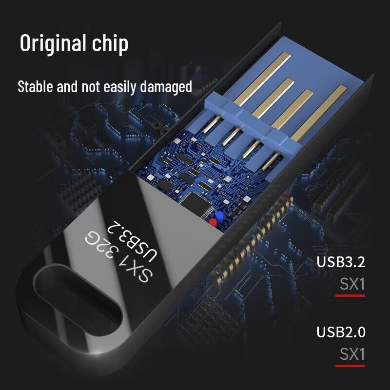 Lenovo SX1 USB 3.2 Metal Flash Drive