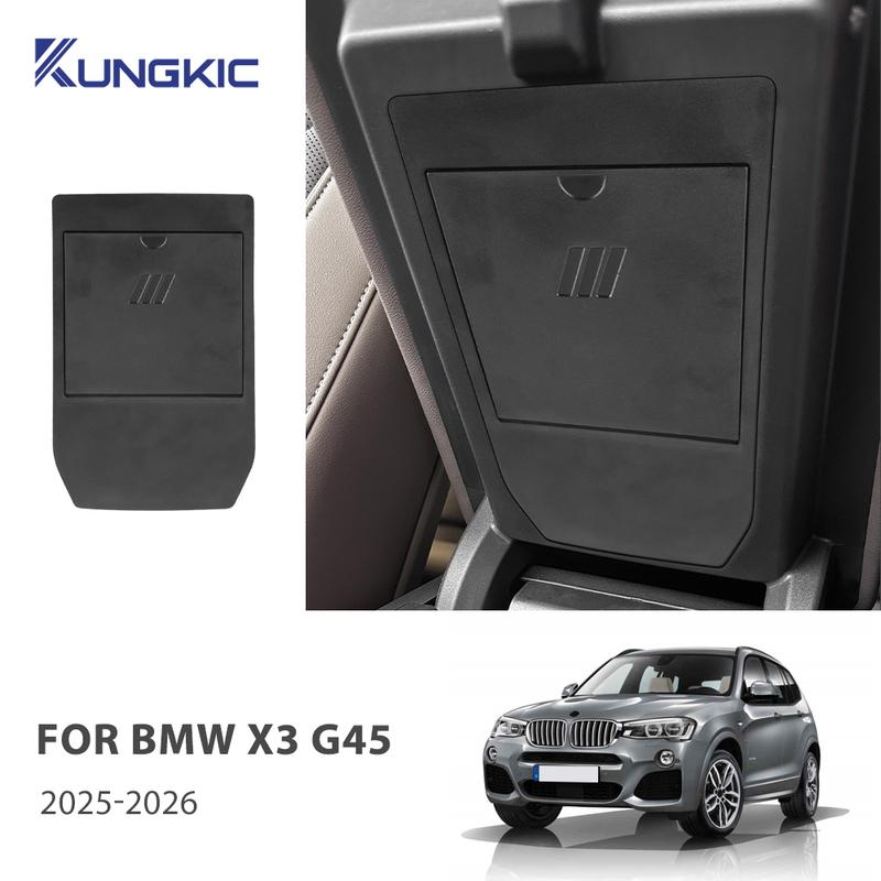 Car Armrest Hidden Storage Box For BMW X3 G45 2025 2026 ABS Center Console Organizer Tray Auto Interior Modification Accessories