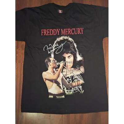 Dámské tričko Queen Freddie pro MERCURY Bavlna Nová Móda Pánské Tričko s Krátkým Rukávem Bavlněné Tričko Pánské Letní Trička, Retro Styl, Letní Outfit,