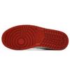 Jordan Air Jordan 1 Leather Mid top Vintage Basketball Shoes Men's Red White Black FJ3458-160(Team108-)