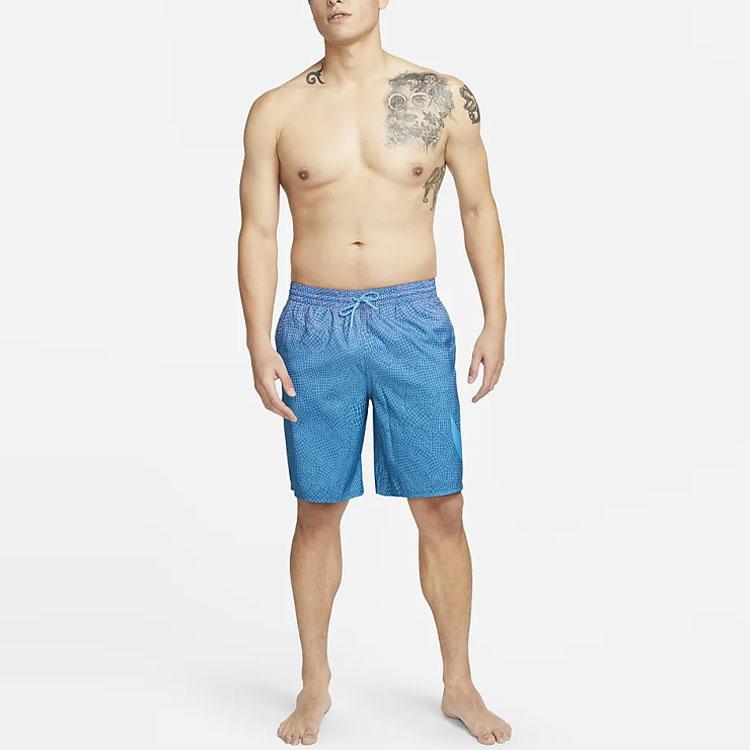 New Nike Casual Shorts Men's Blue NESSD541-448