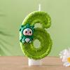 Creative Sequined Number and Letter Cake Decoration