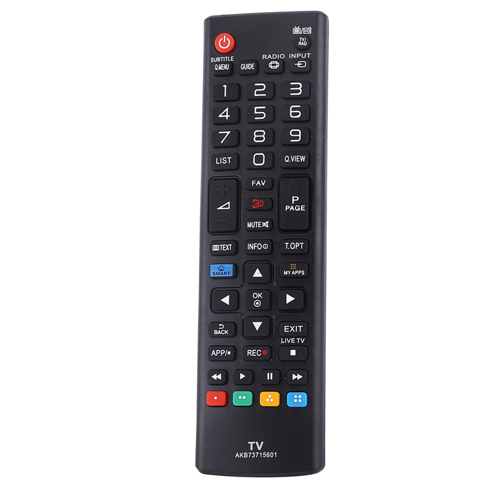 

1Pc Black High Quality Remote Control AKB73715601 Replacement Controller For LG Smart TV