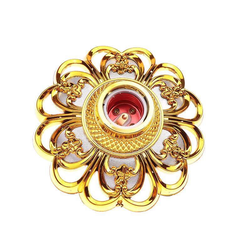 1Pc E27 Colored Pendant Lamp Holders Round Screw Fixed Base Socket Lamp Bulb Fixing Base Stand Light Bulb Holder