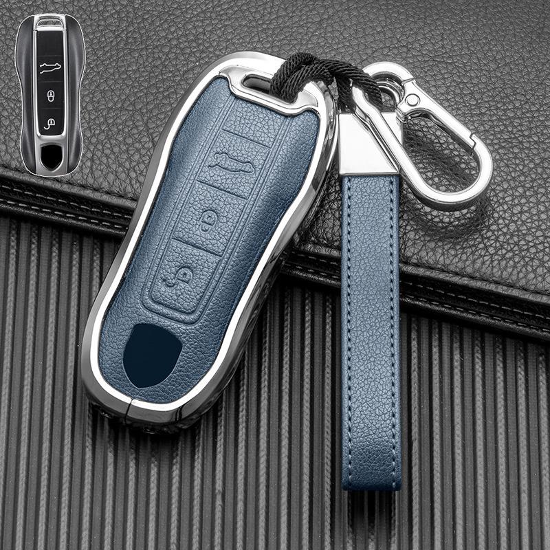Porsche 911, Cayenne, Panamera, Macan, Taycan Metal Key Case - New Energy Series