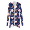 Women's Cardigan Coat,Christmas Cardigan Open Front Long Sleeve Sweater Coat Casual Jacket
