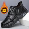 Scarpe casual da uomo di lusso in vera pelle, scarpe eleganti da ufficio stringate di alta qualità, sneakers da uomo per la corsa all'aperto