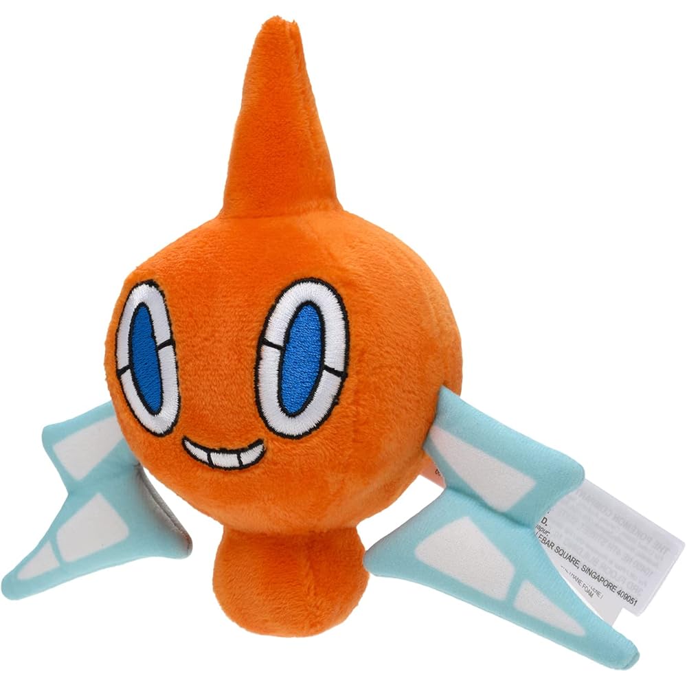 Pokmon Center Original Rotom Plush Toy 14.2x17x7.5 Cm Soft Stuffed Animal