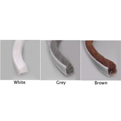  Weather Draught Excluder Brush Strip Window Door Seal Tape With Adhesive