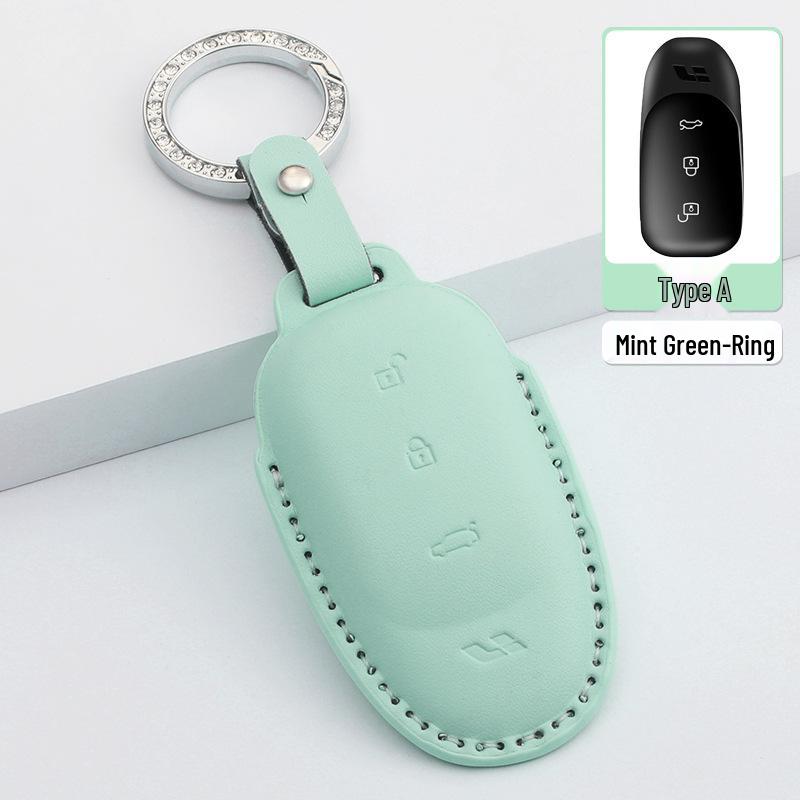 High-End Shell Buckle Key Case for Ideal L6/L7/L8/L9 Mega Car - Unisex